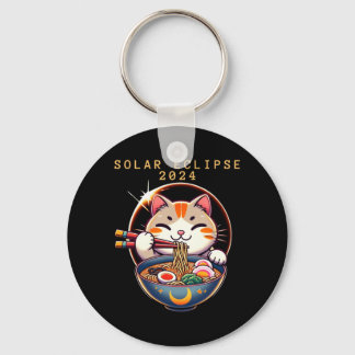 Llavero Eclipse solar 8 de abril de 2024 Astronomía Gato K