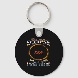 Llavero Eclipse solar divertido Jasper Indiana Allí