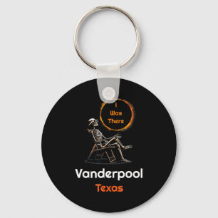 Llavero Eclipse solar divertido Vanderpool Texas allí