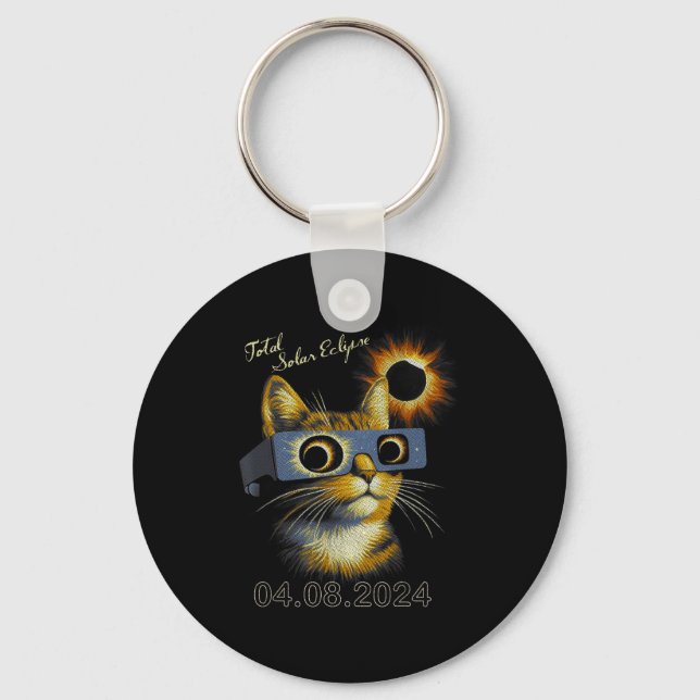 Llavero Eclipse Solar Eclipse Total Solar (Anverso)