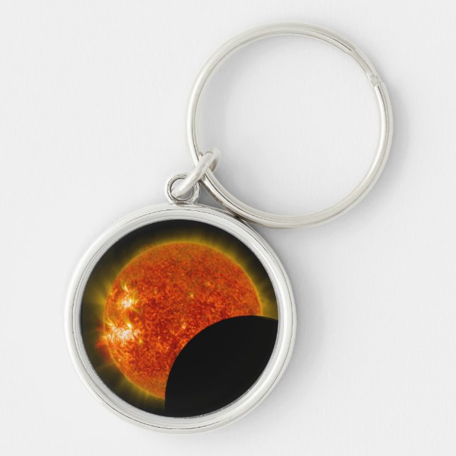 Llavero Eclipse solar en curso (Frente)