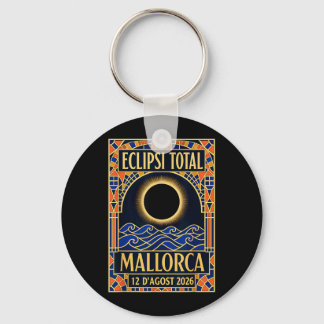 Llavero Eclipse solar en Mallorca 2026 - Modernista catalá