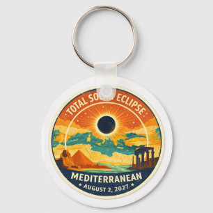 Llavero Eclipse solar mediterráneo de 2027