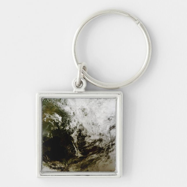 Llavero Eclipse solar sobre el sudeste de Asia (Frente)