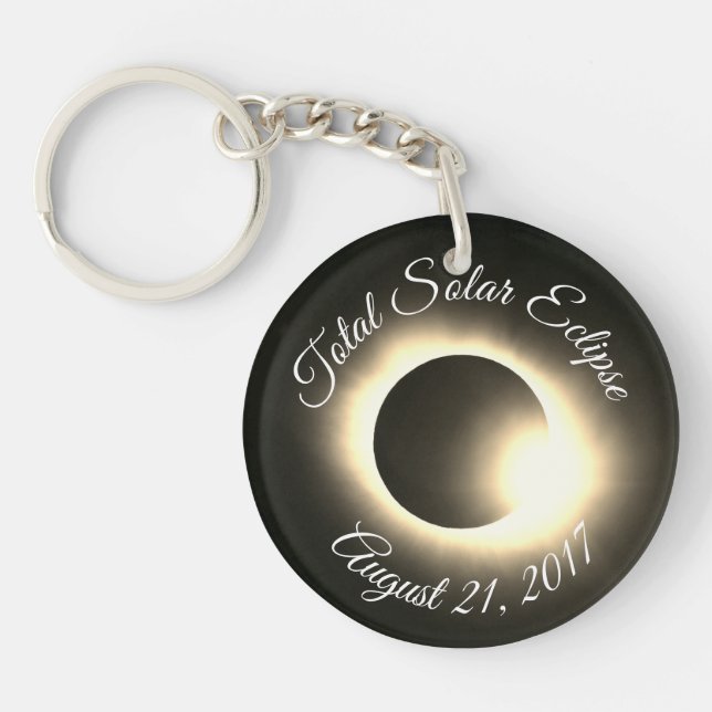 Llavero Eclipse solar total 2017 - Estados Unidos (Frente)