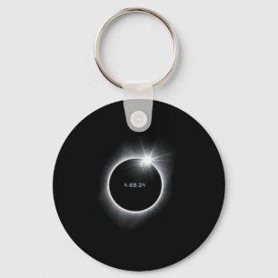 Llavero Eclipse solar total 2024