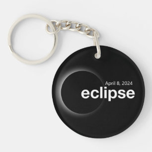 Llavero Eclipse solar total 2024