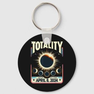 Llavero Eclipse Solar Total 2024 Totalidad Graciosa Ecli T