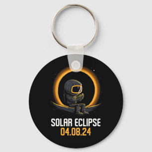Llavero Eclipse solar total 8 de abril de 2024 América Ecl