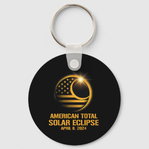 Llavero Eclipse solar total 8 de abril de 2024 Astronoma t