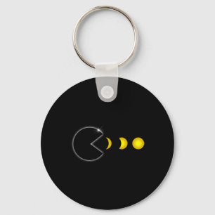 Llavero Eclipse solar total 8 de abril de 2024 Fases diver