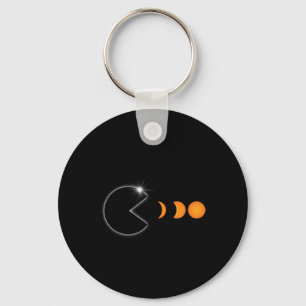 Llavero Eclipse solar total 8 de abril de 2024 Fases diver