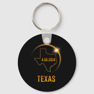 Llavero Eclipse solar total 8 de abril de 2024 Texas