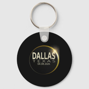 Llavero Eclipse Solar Total Dallas Texas 8 de abril de 202