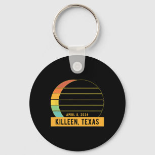 Llavero Eclipse Solar Total De 2024 En Killeen Texas