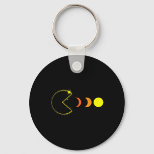Llavero Eclipse solar total de 2024 Fases divertidas de ju