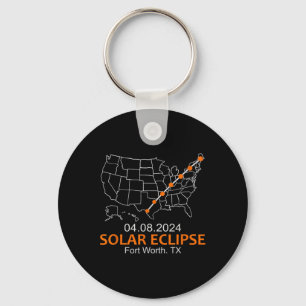 Llavero Eclipse solar total de Texas 2024