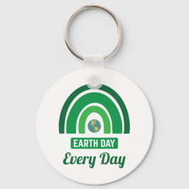 Llavero Ecología del Arcoiris Verde Día de la Tierra Todos