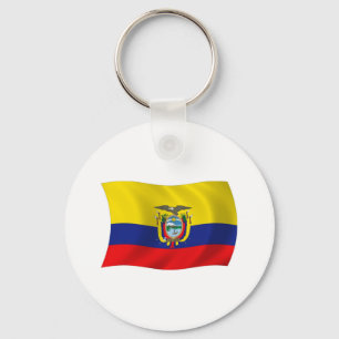 Llavero Ecuador Bandera Keychain