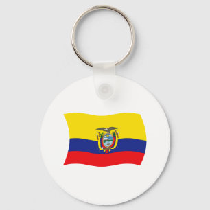 Llavero Ecuador Bandera Keychain