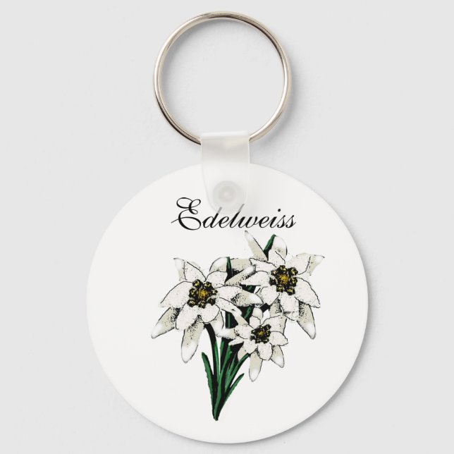 Llavero Edelweiss Flowers (Anverso)