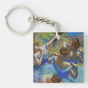 Llavero Edgar Degas - Bailarinas azules