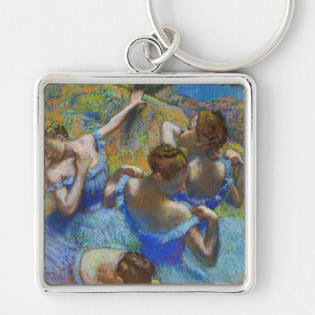 Llavero Edgar Degas - Bailarinas azules (Frente)