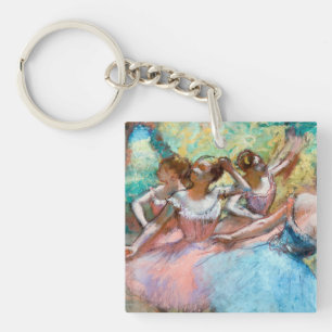 Llavero Edgar Degas - Cuatro Ballerinas en escena