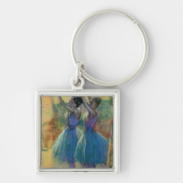Llavero Edgar Degas el | dos bailarines azules (Frente)