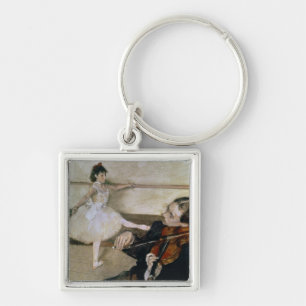 Llavero Edgar Degas el la lección de danza, c.1879