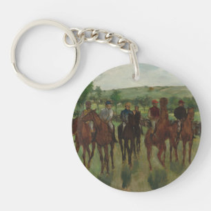 Llavero Edgar Degas el   los jinetes
