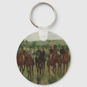 Llavero Edgar Degas el   los jinetes