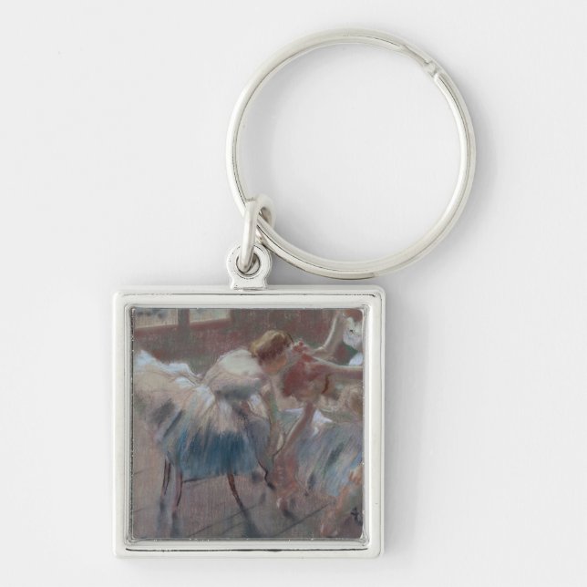 Llavero Edgar Degas el | tres bailarines que se preparan (Frente)