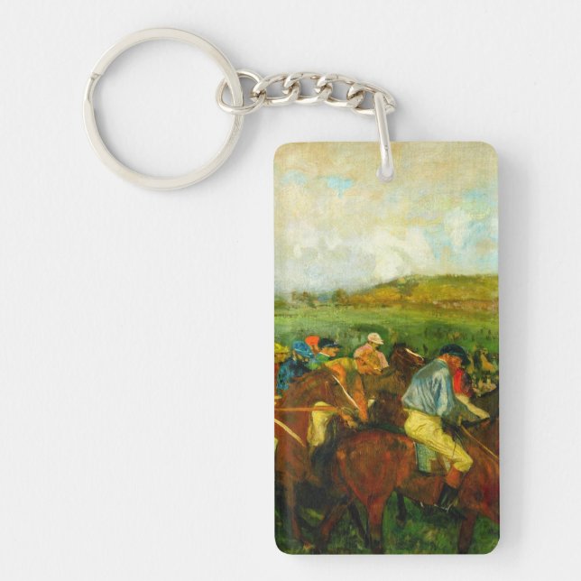 Llavero Edgar Degas Horseback Riding (Frente)