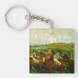 Llavero Edgar Degas Horseback Riding