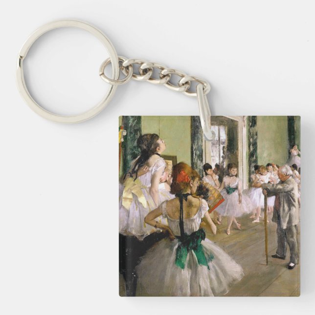 Llavero Edgar Degas La Clase De Baile (Frente)