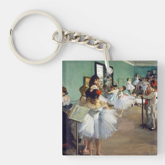 Llavero Edgar Degas - La clase de danza (Frente)