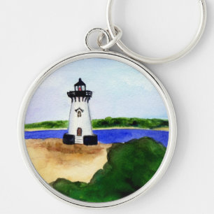 Llavero Edgartown Lighthouse Martha's Vineyard Keychain