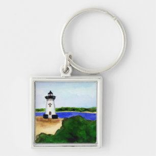 Llavero Edgartown Lighthouse Martha's Vineyard Keychain