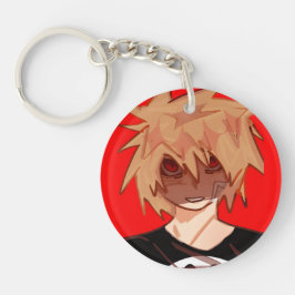 Llavero Edgy Anime Boy Grunge Aesthetic 
