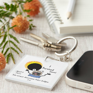 Llavero Edición de Supervivencia de Eclipse Solar 2024