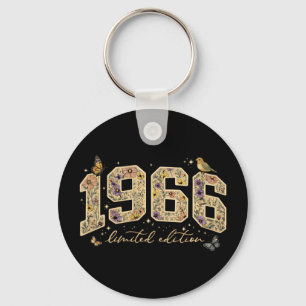 Llavero Edición Limitada Cumpleaños 60 Floral 1966