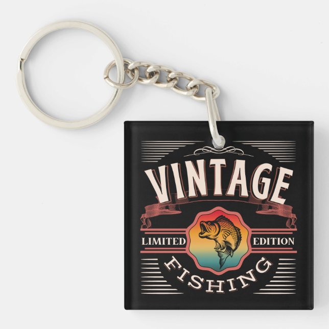 LLAVERO EDICIÓN LIMITADA DE PESCA VINTAGE (Frente)