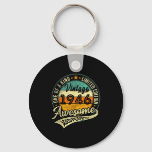 Llavero Edición Limitada Vintage 1946 80 Años Cumpleaños 8