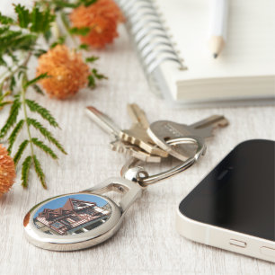 Llavero Edificio de armazones de encino Tudor, Edimburgo, 