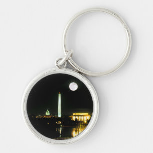 Llavero Edificio del capitolio, el Lincoln memorial,