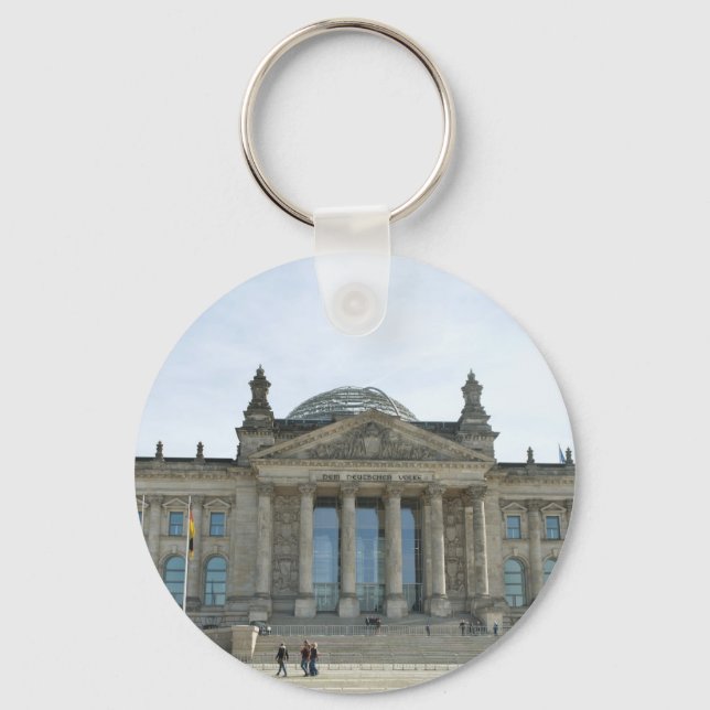 Llavero Edificio del Reichstag en Berlín (Anverso)