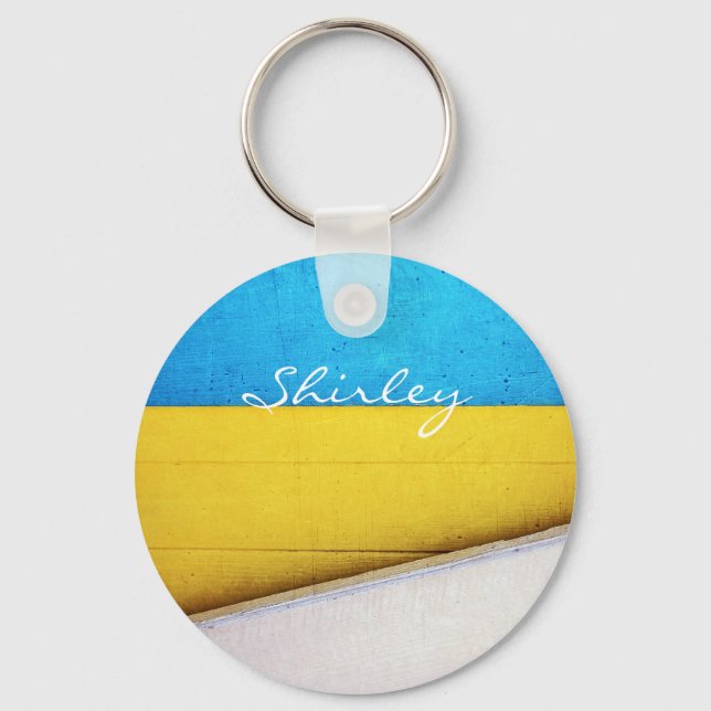 Llavero Edificio destrozado-Resumen mínimo de STaylor (Anverso)