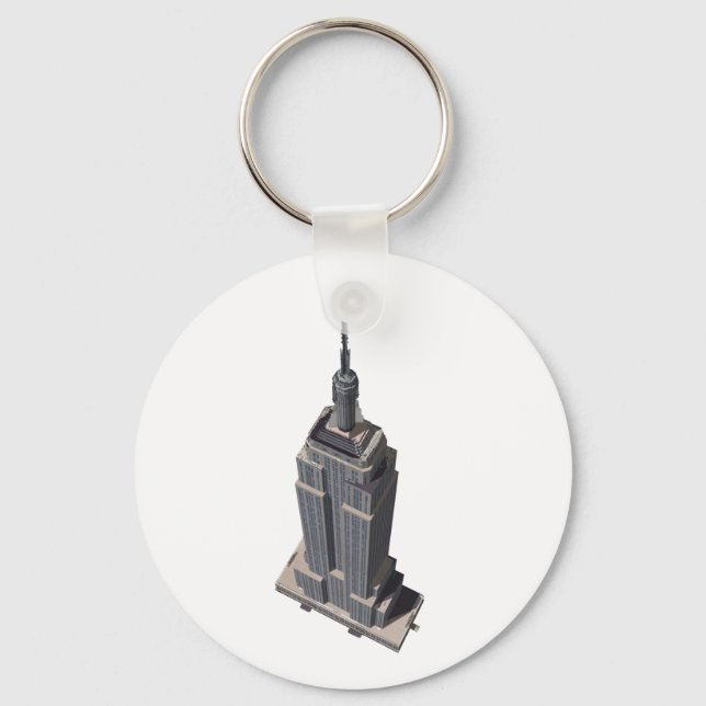 Llavero Edificio Empire State: Ciudad de Nueva York: (Anverso)