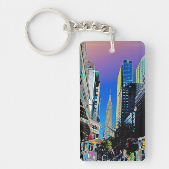 Llavero Edificio Empire State del 42° Poster de St. New Yo (Frente)